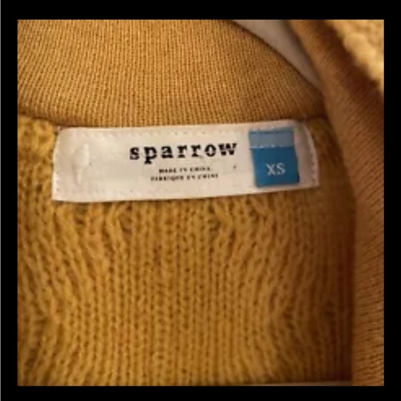 Anthropologie Sparrow Long Cardigan Sweater XS 100% Lambswool - Picture 3 of 7